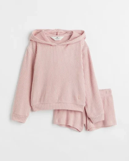 2-piece Set Light Pink