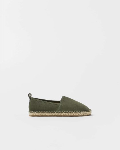 Jute Leather Espadrilles